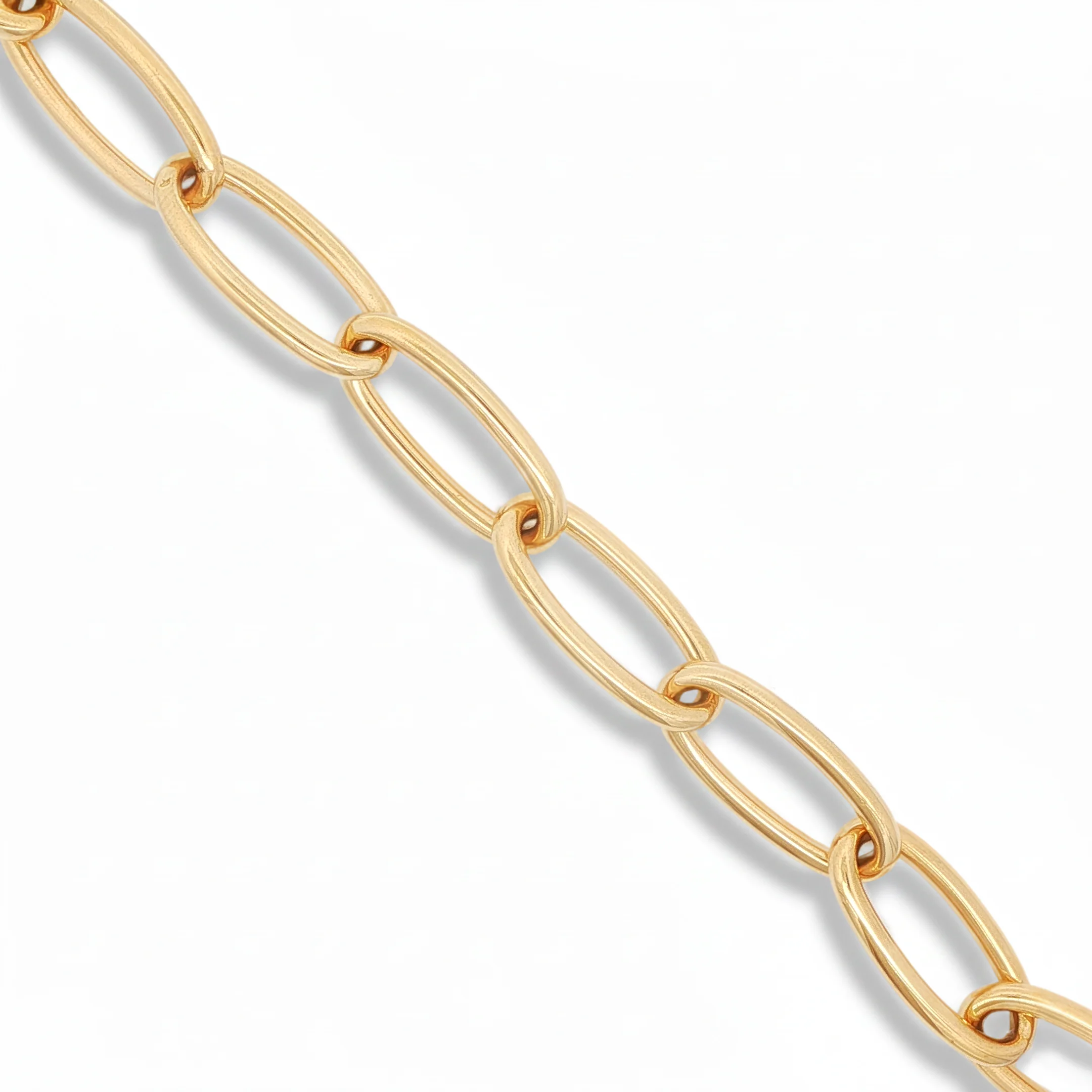 Antonio Papini Oval Link Bracelet 18K Yellow Gold - Image 2