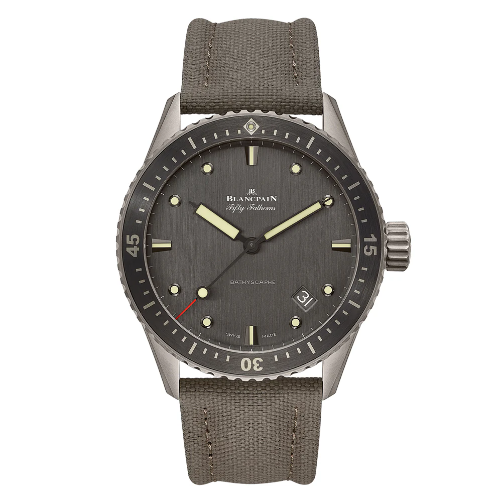 Blancpain Fifty Fathoms Bathyscaphe Titanium Watch