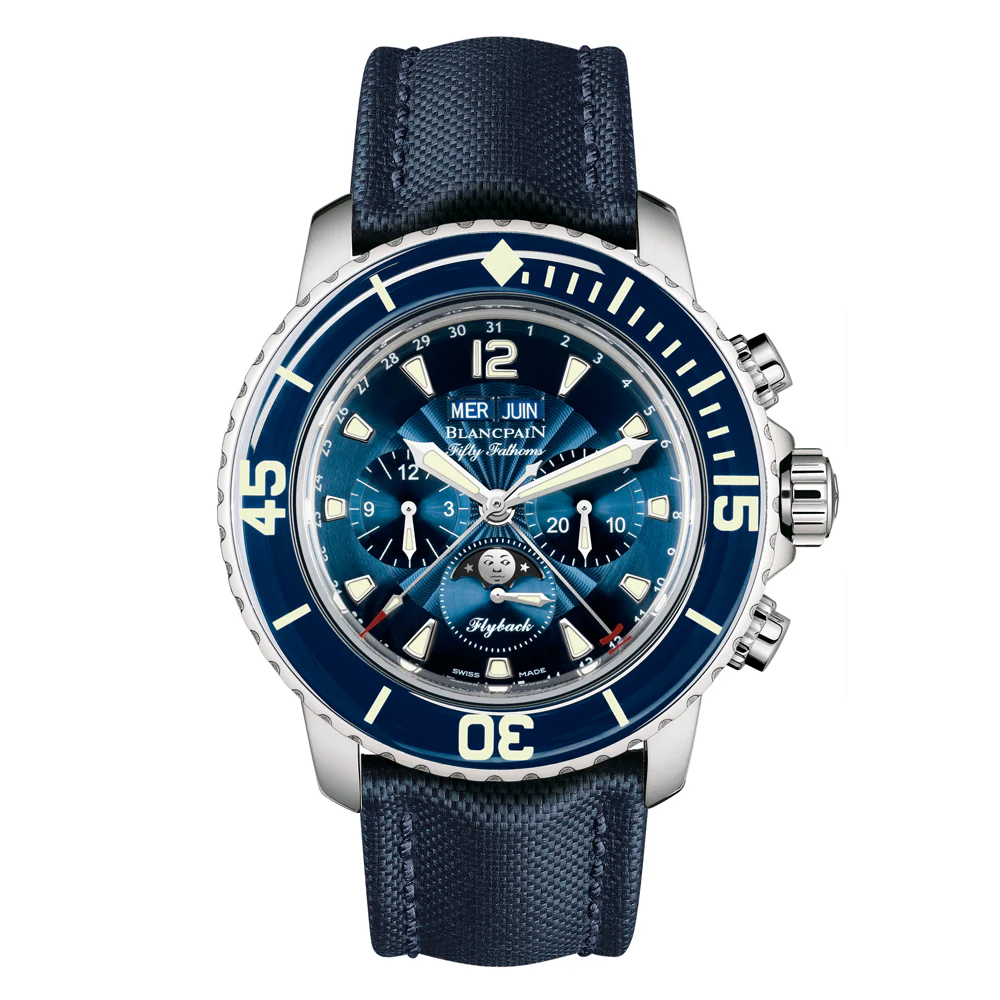 Blancpain Fifty Fathoms Chronographe Flyback Quantième Complet Watch