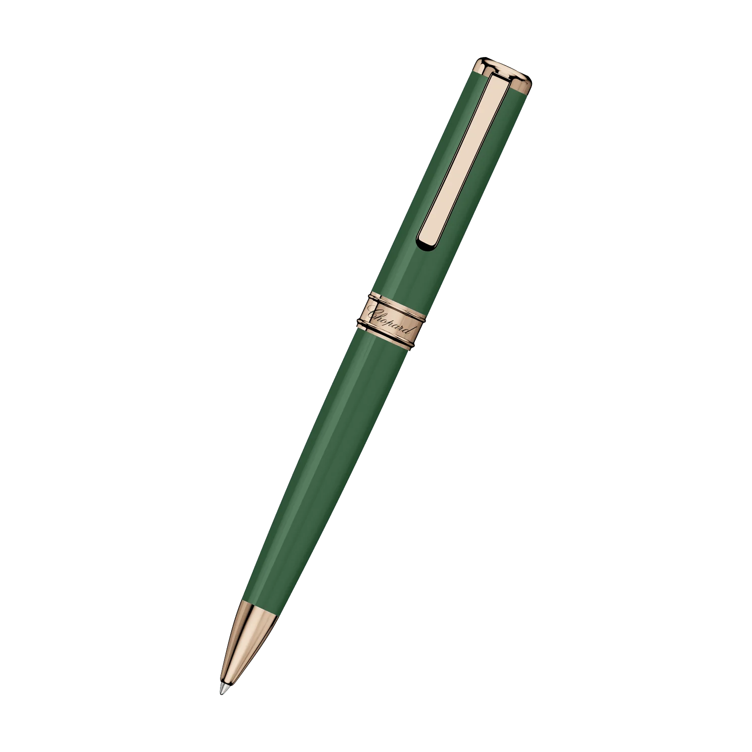 Chopard Classic Green Resin Ballpoint Pen