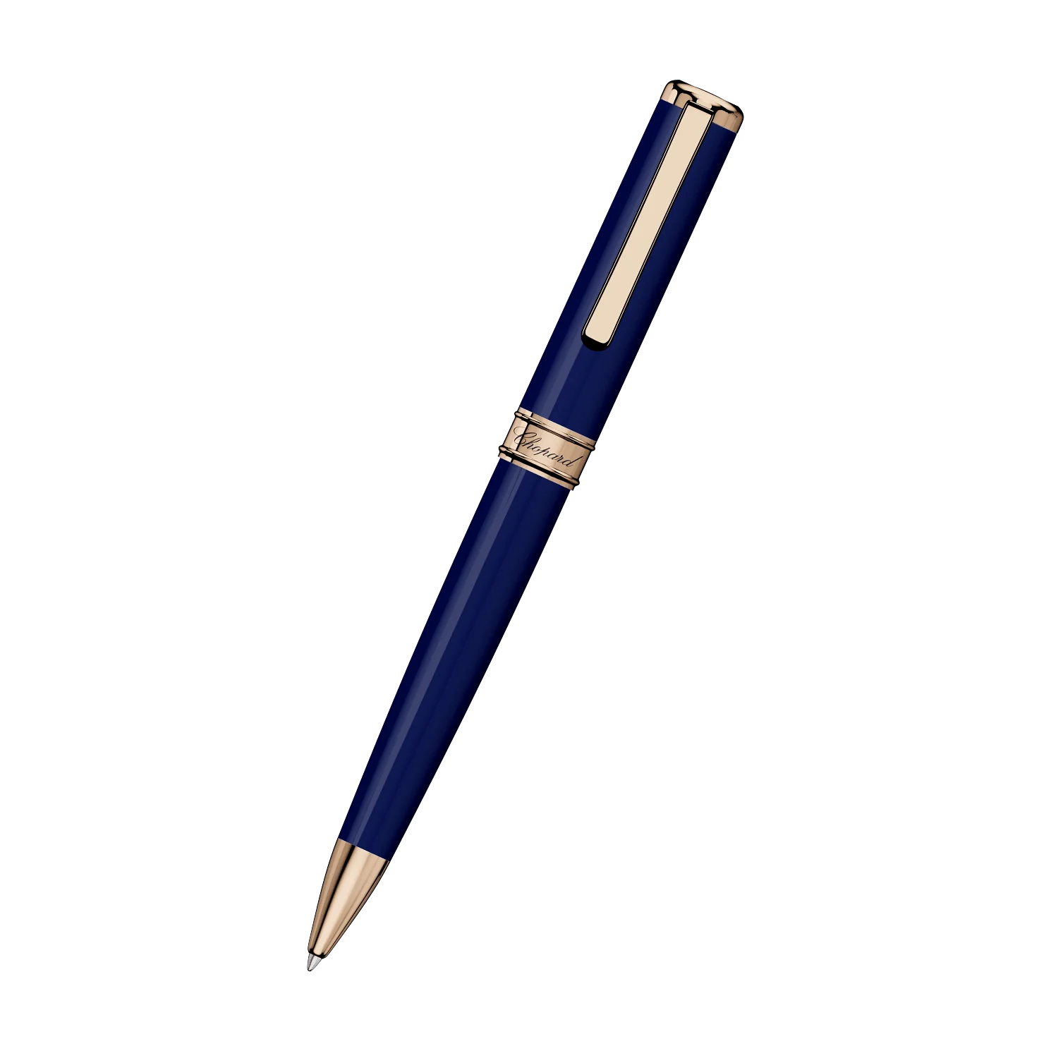 Chopard Classic Navy Blue Resin Ballpoint Pen