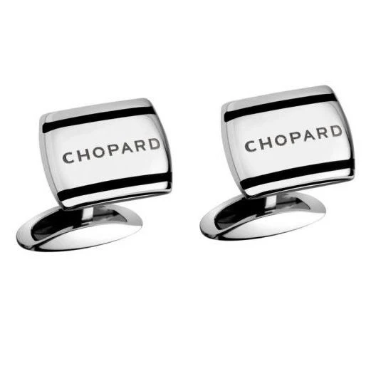 Chopard Classico Stainless Steel Cufflinks