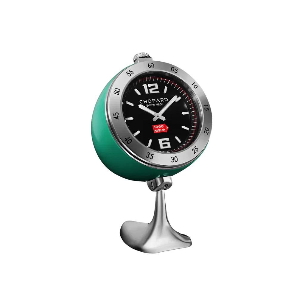 Chopard Green Vintage Racing Table Clock