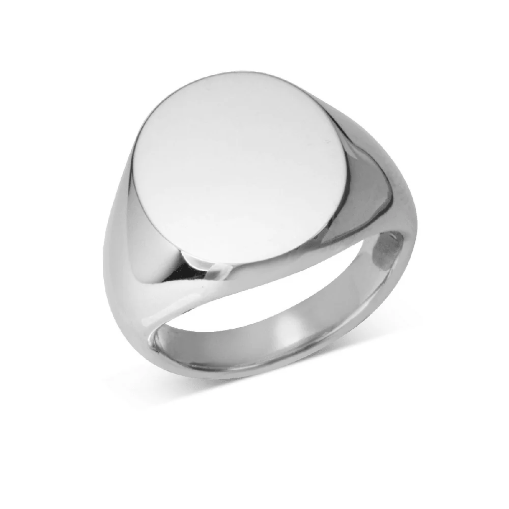 Deakin and Francis Oval Signet Ring