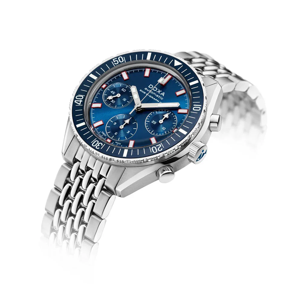 DOXA SUB 200 C-Graph II Caribbean Stainless Steel - Image 2