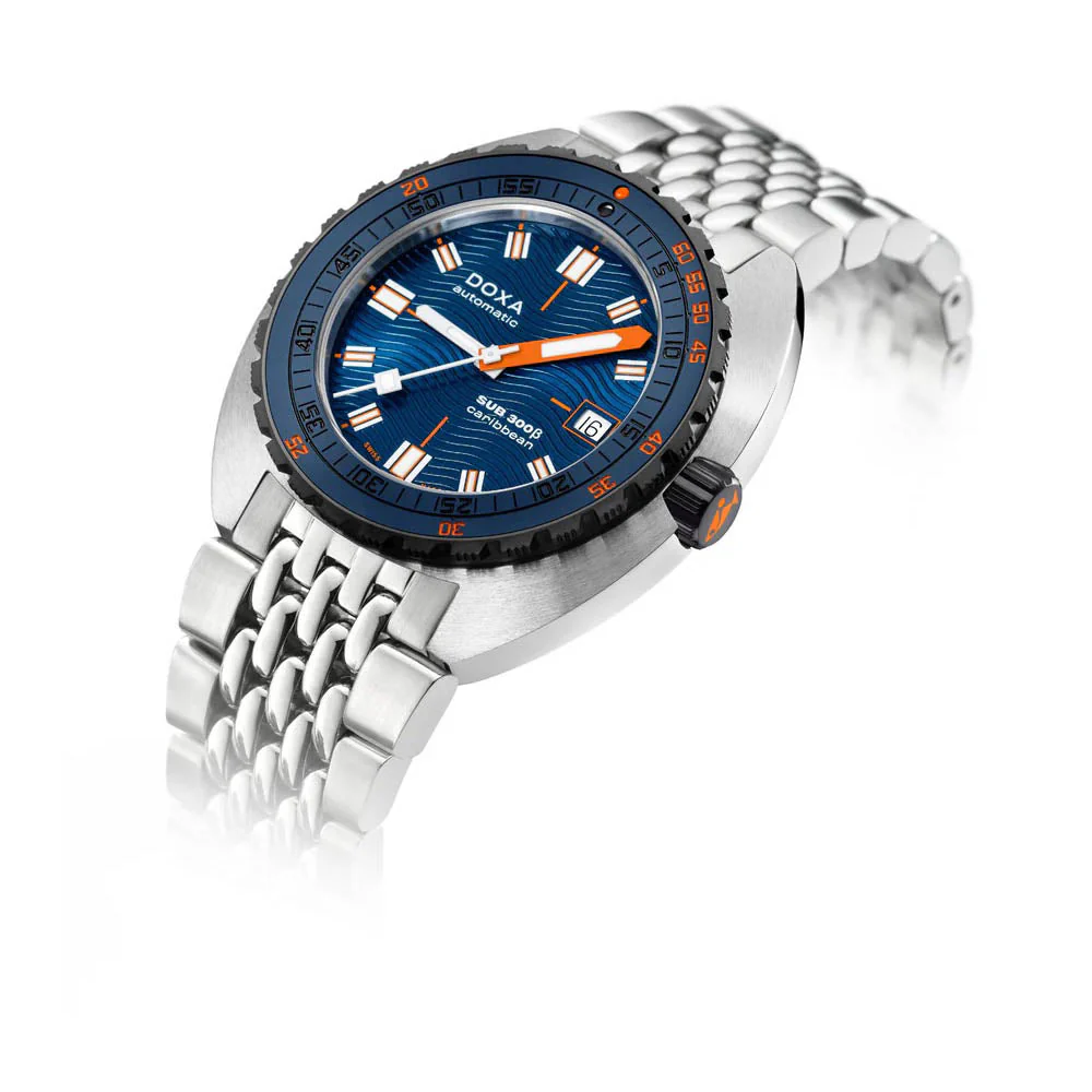 DOXA SUB 300 Beta Caribbean Stainless Steel - Image 2