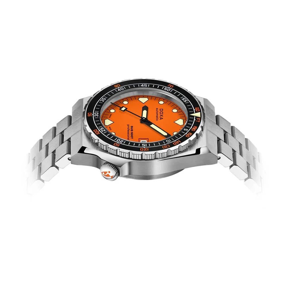 DOXA SUB 600T Professional Black Bezel Stainless Steel - Image 3