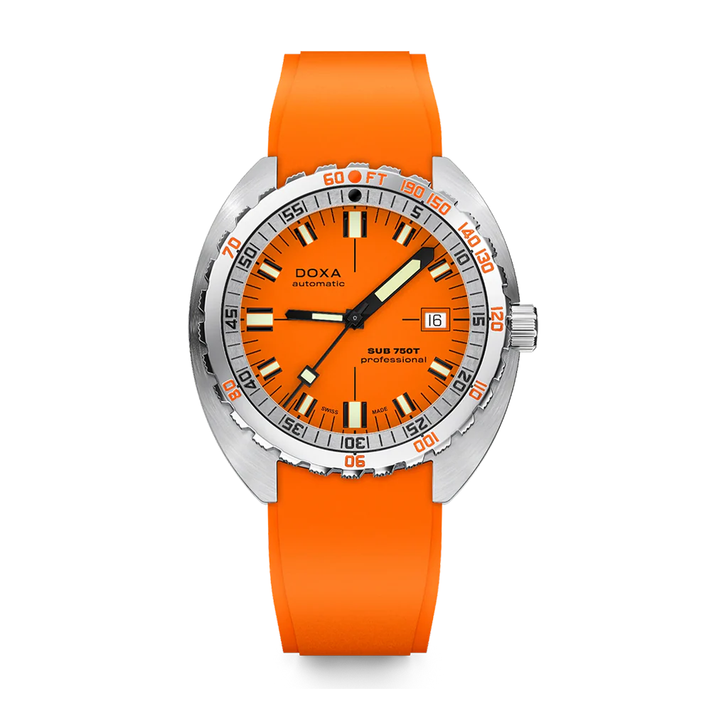 DOXA SUB 750T Professional Rubber Strap