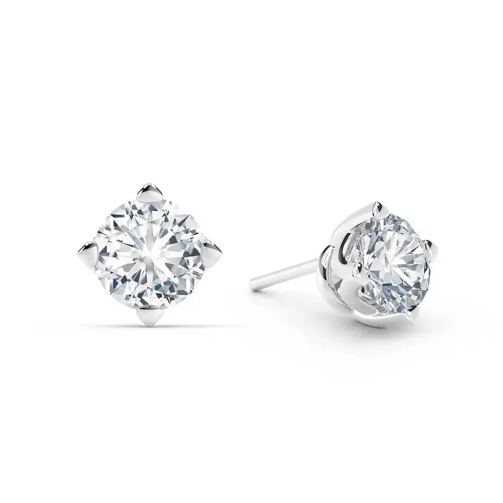 Ella Rose 14K White Gold 2.21ct Lab-Grown Diamond Stud Earrings