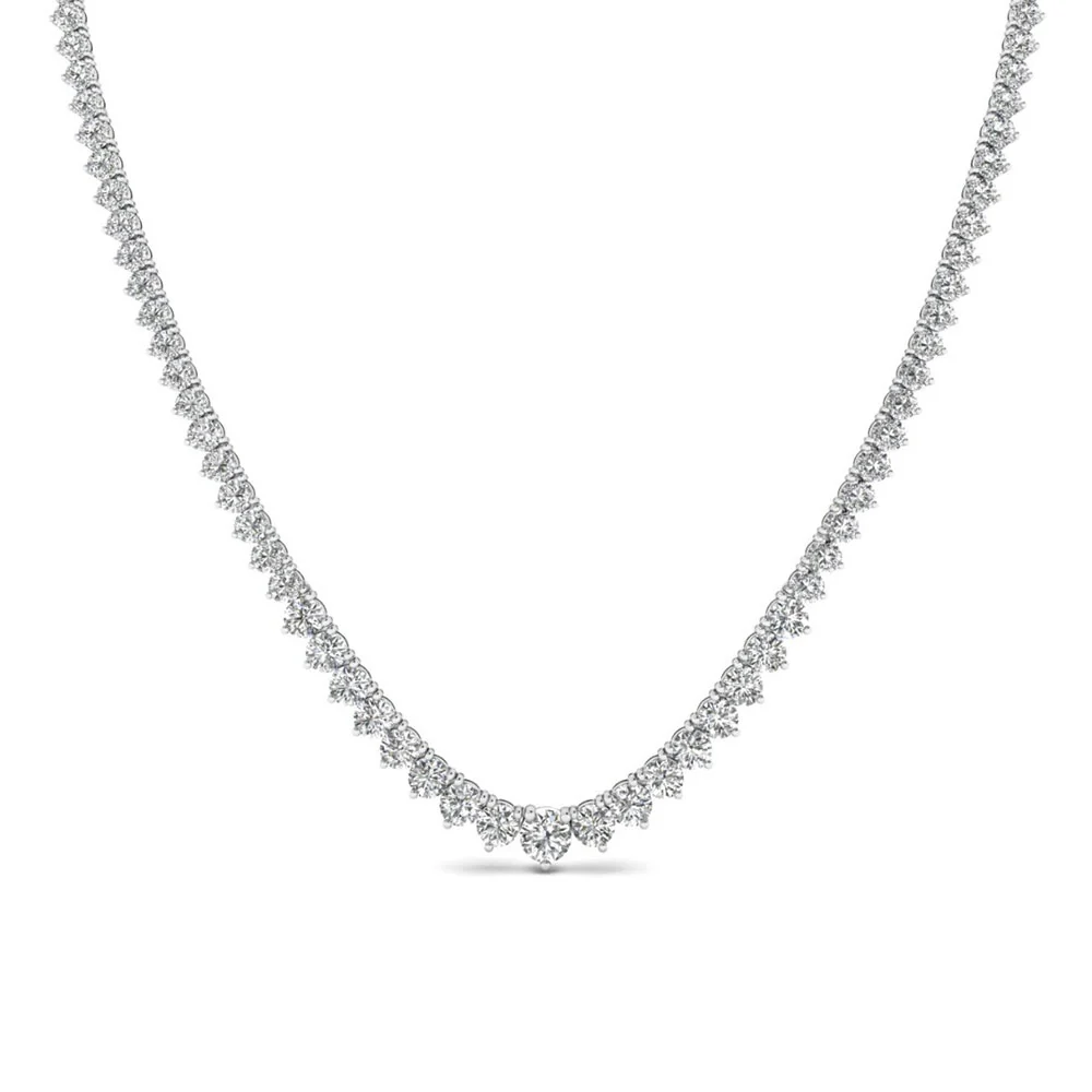 Ella Rose Riviera 20.26ct Lab-Grown Diamond Tennis Necklace