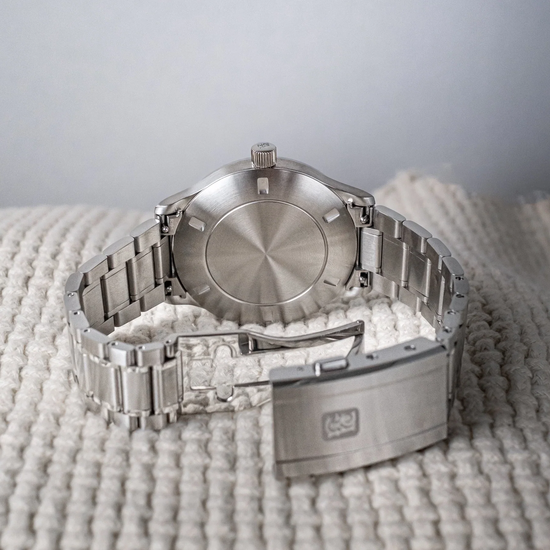 Fears Redcliff 39.5 Date Pewter Grey Stainless Steel Bracelet Watch - Image 5