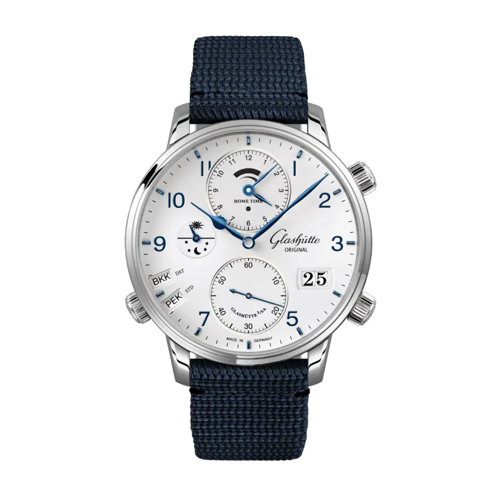 Glashütte Original Senator Cosmopolite Stainless Steel