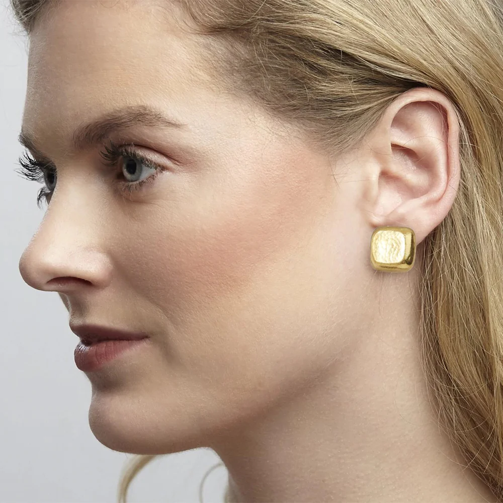 Gurhan Bon-Bon Large Yellow Gold Stud Earrings - Image 2
