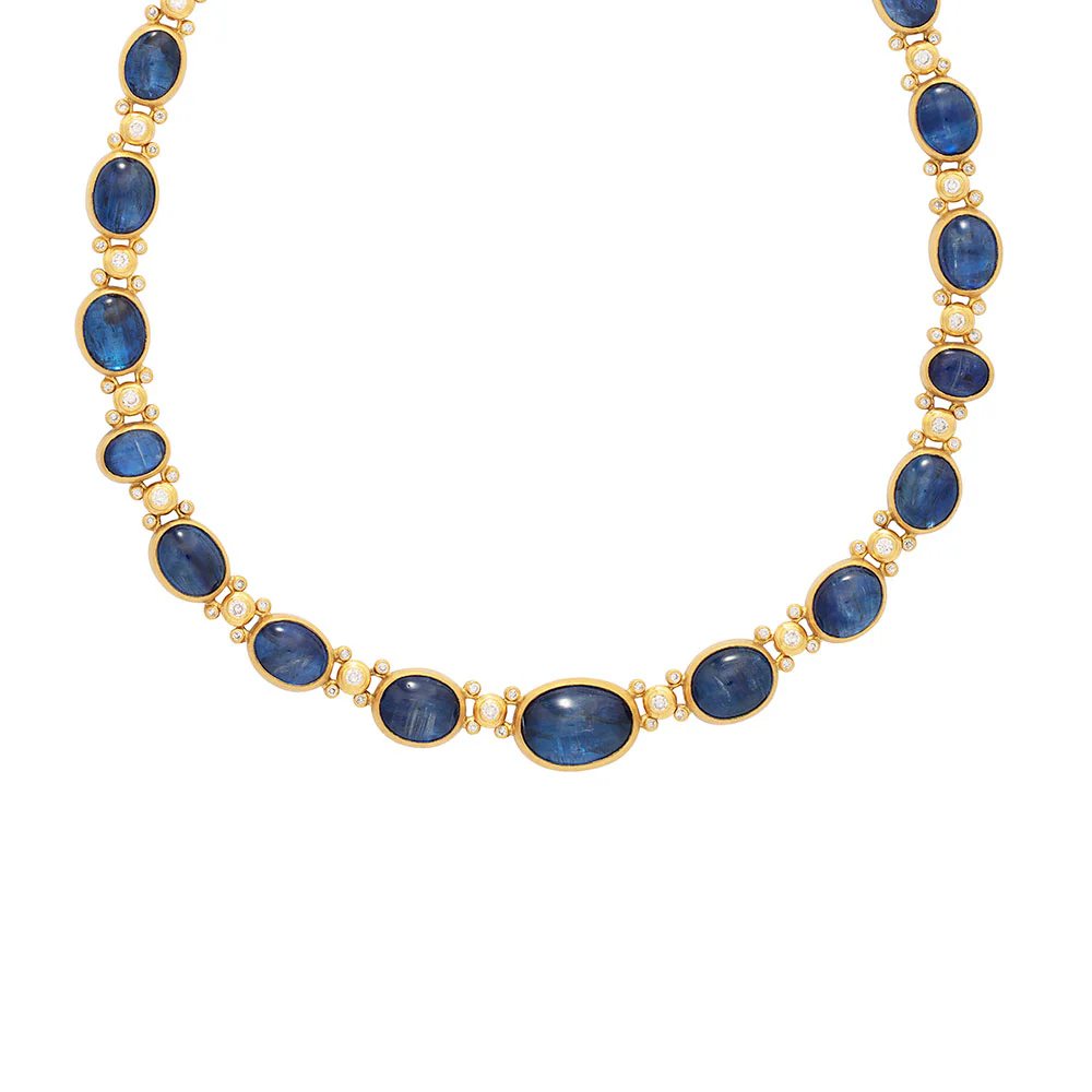 Gurhan Rune Kyanite Diamond Necklace