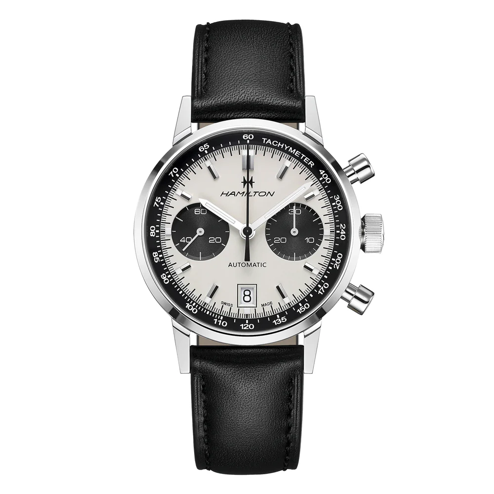 Hamilton American Classic Intra-Matic Auto Chrono Panda Dial Watch