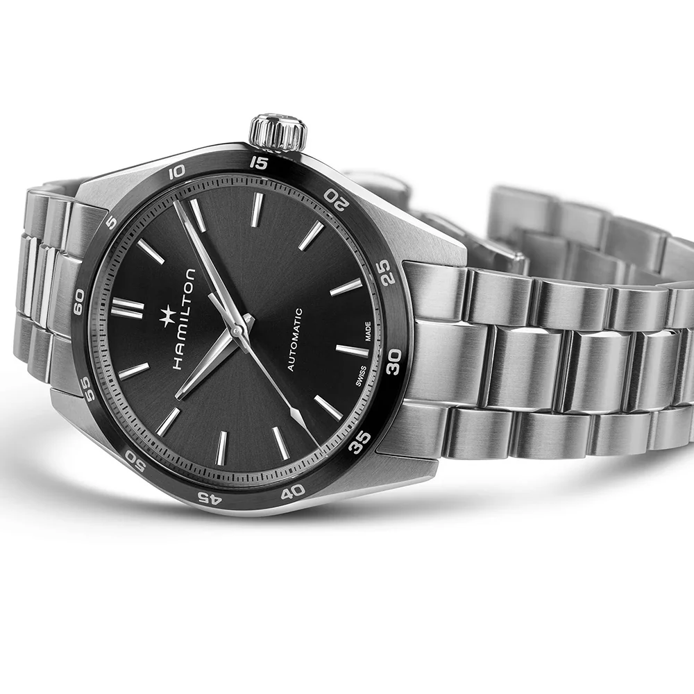 Hamilton Jazzmaster Performer Auto Black Dial Steel Watch - Image 3
