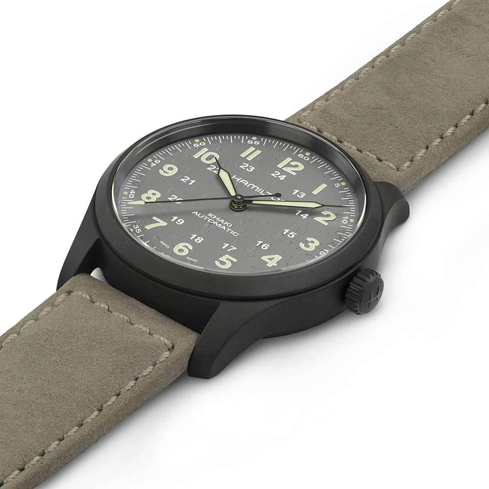 Hamilton Khaki Field Titanium Auto Gray Dial Watch - Image 2