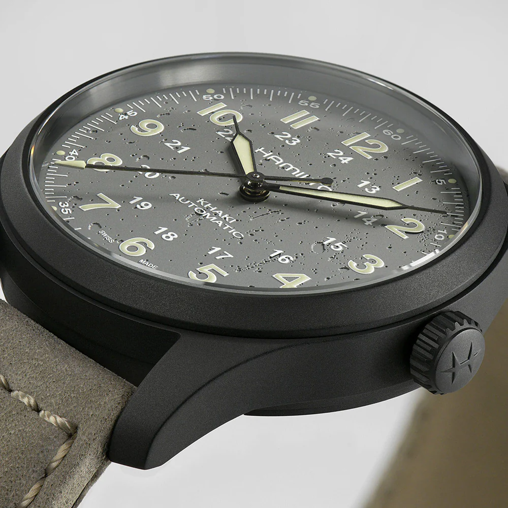 Hamilton Khaki Field Titanium Auto Gray Dial Watch - Image 4