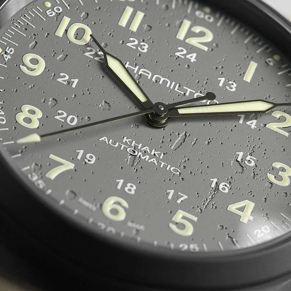 Hamilton Khaki Field Titanium Auto Gray Dial Watch - Image 5