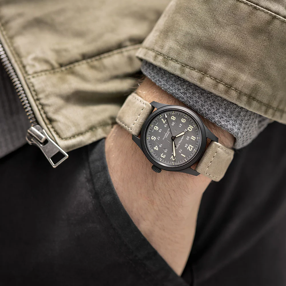 Hamilton Khaki Field Titanium Auto Gray Dial Watch - Image 6