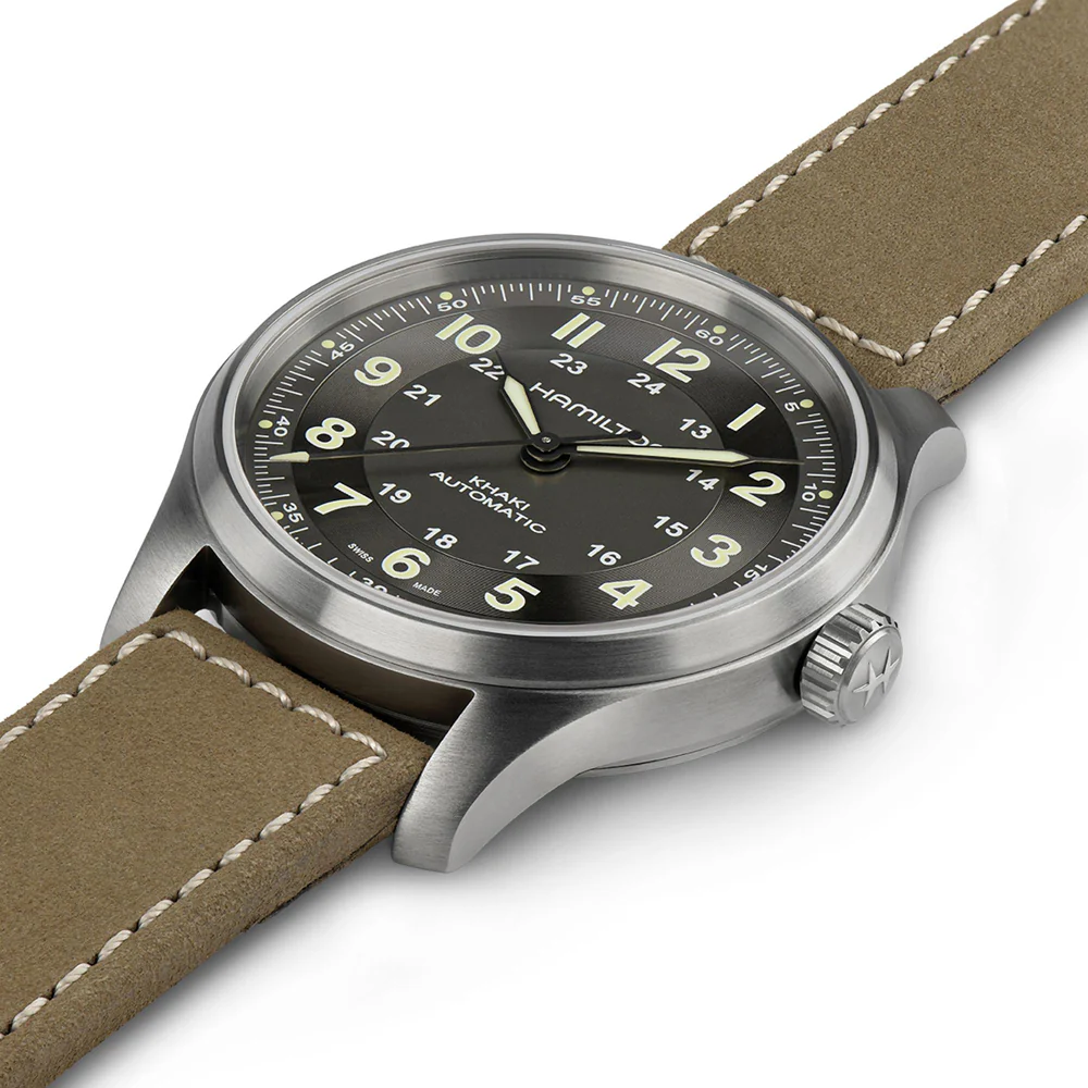Hamilton Khaki Field Titanium Auto Watch - Image 4