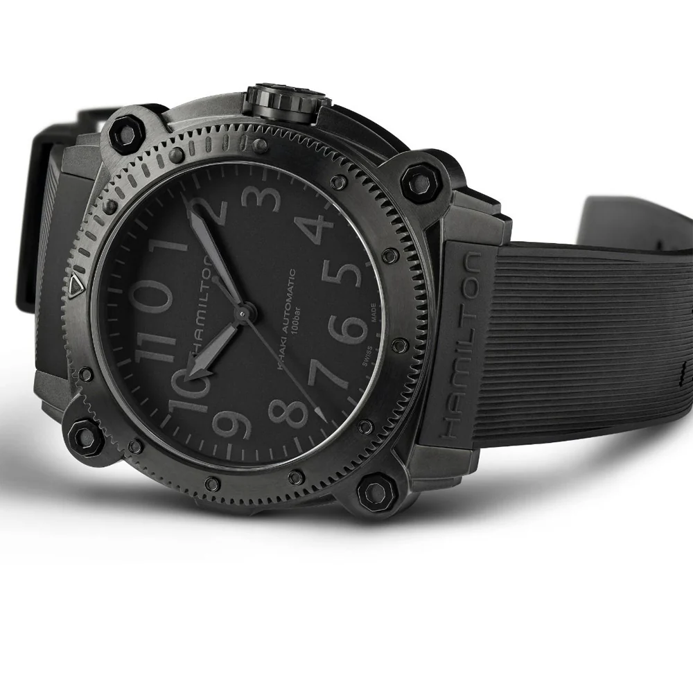 Hamilton Khaki Navy BeLOWZERO Auto Titanium Watch - Image 3