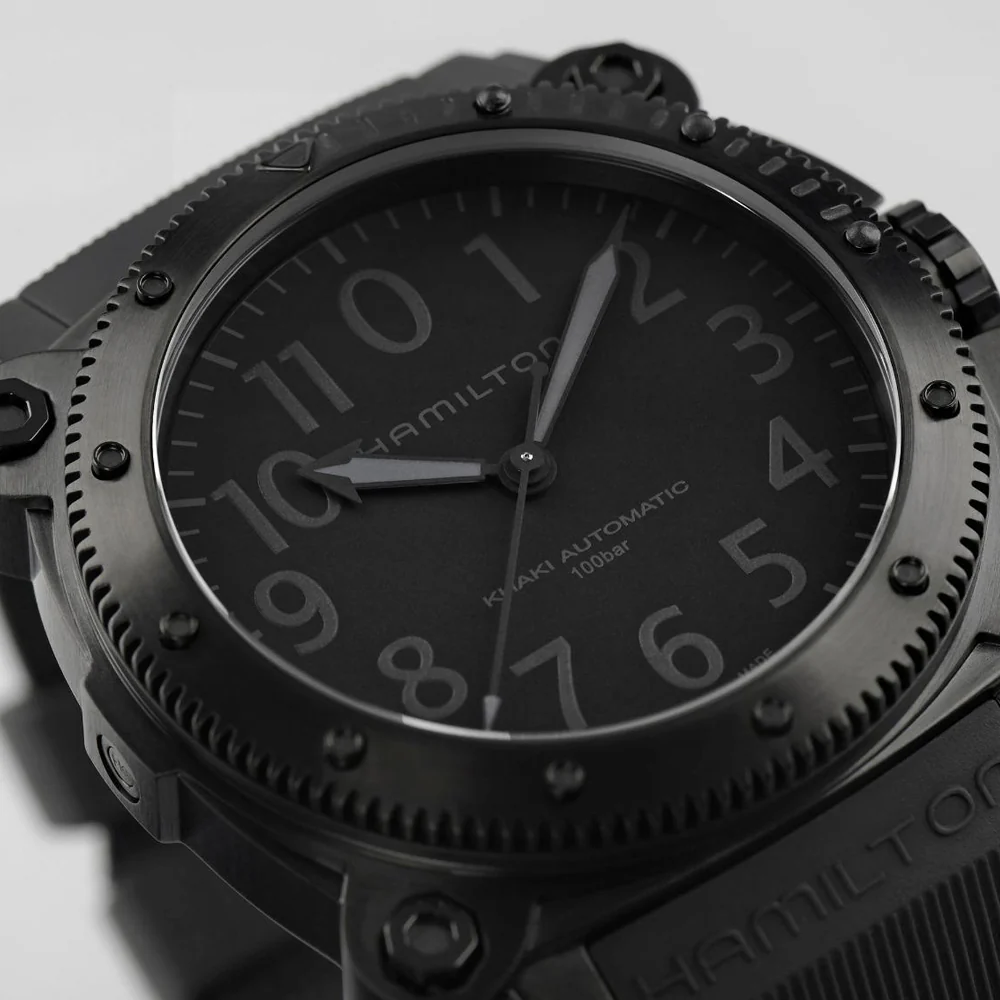 Hamilton Khaki Navy BeLOWZERO Auto Titanium Watch - Image 4