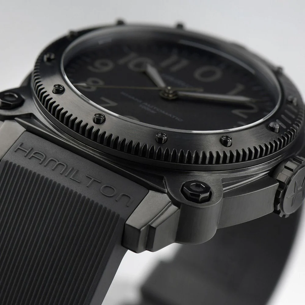 Hamilton Khaki Navy BeLOWZERO Auto Titanium Watch - Image 5