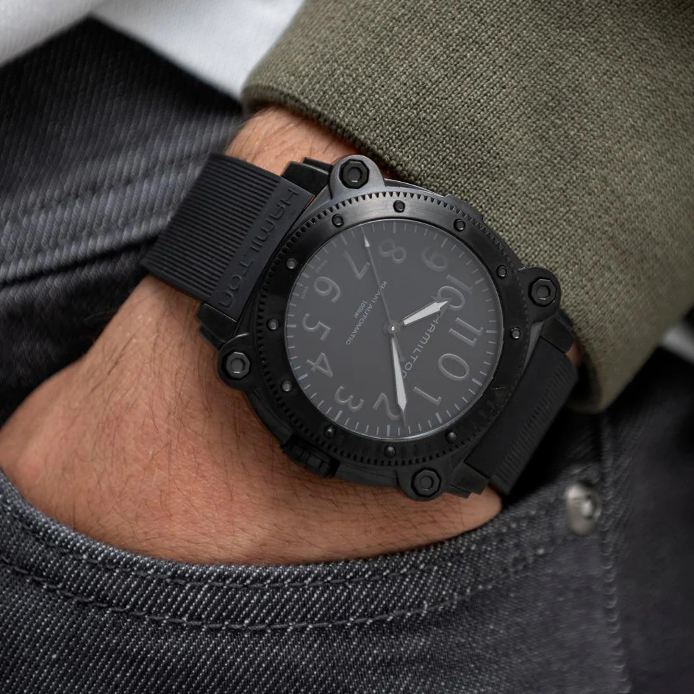 Hamilton Khaki Navy BeLOWZERO Auto Titanium Watch - Image 6