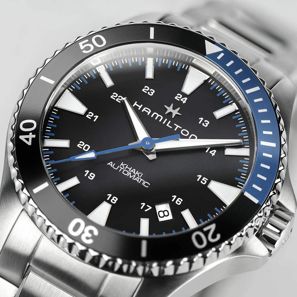 Hamilton Khaki Navy Scuba Auto Black Dial Watch - Image 2