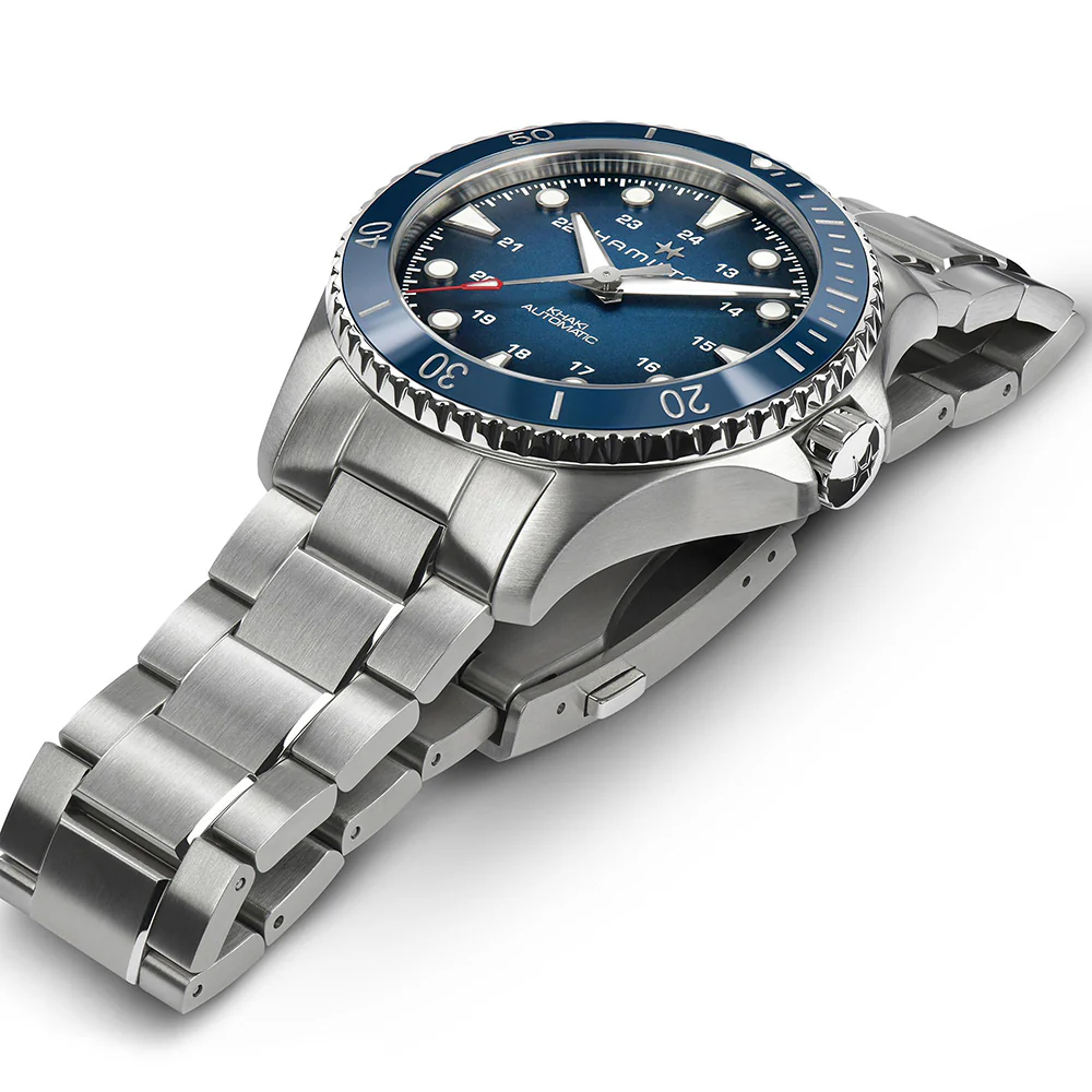 Hamilton Khaki Navy Scuba Auto Blue Dial Watch - Image 3