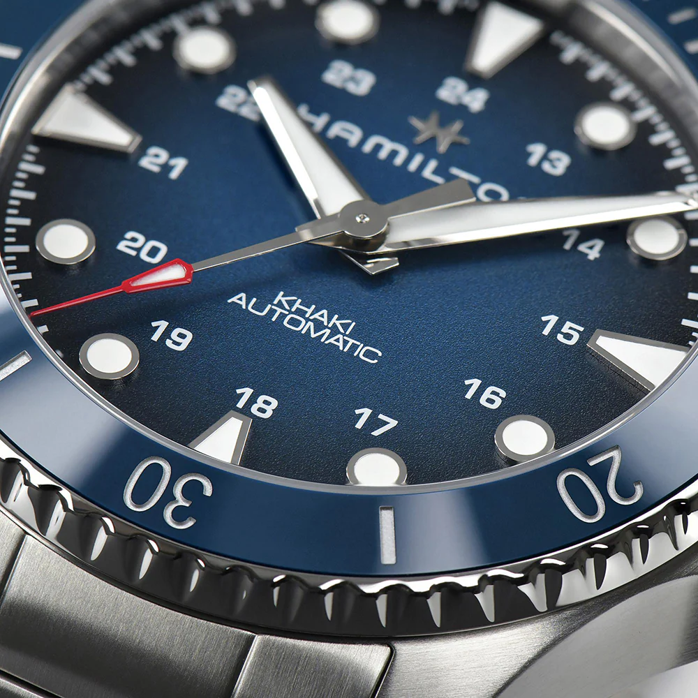 Hamilton Khaki Navy Scuba Auto Blue Dial Watch - Image 6