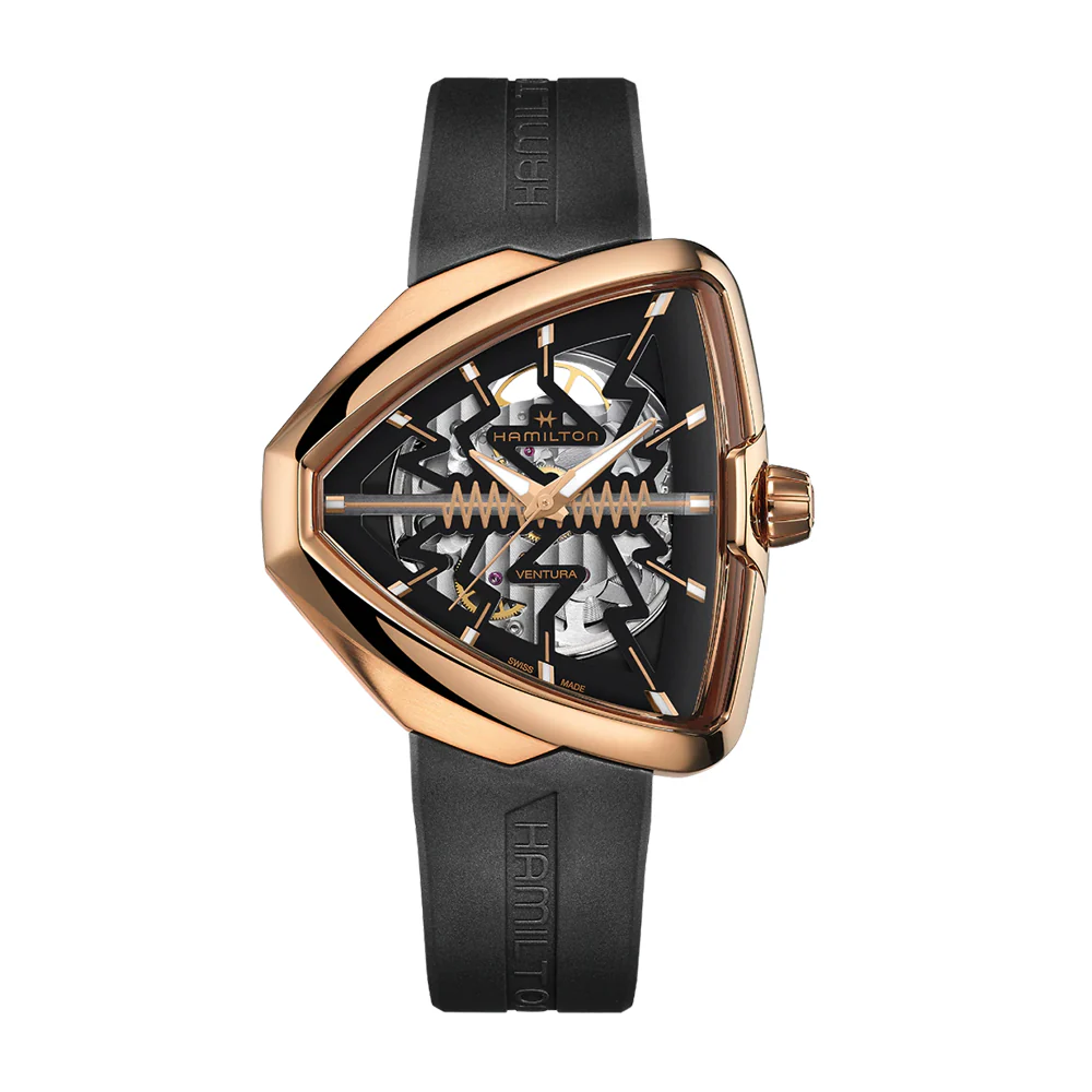 Hamilton Ventura Elvis80 Skeleton Auto Watch
