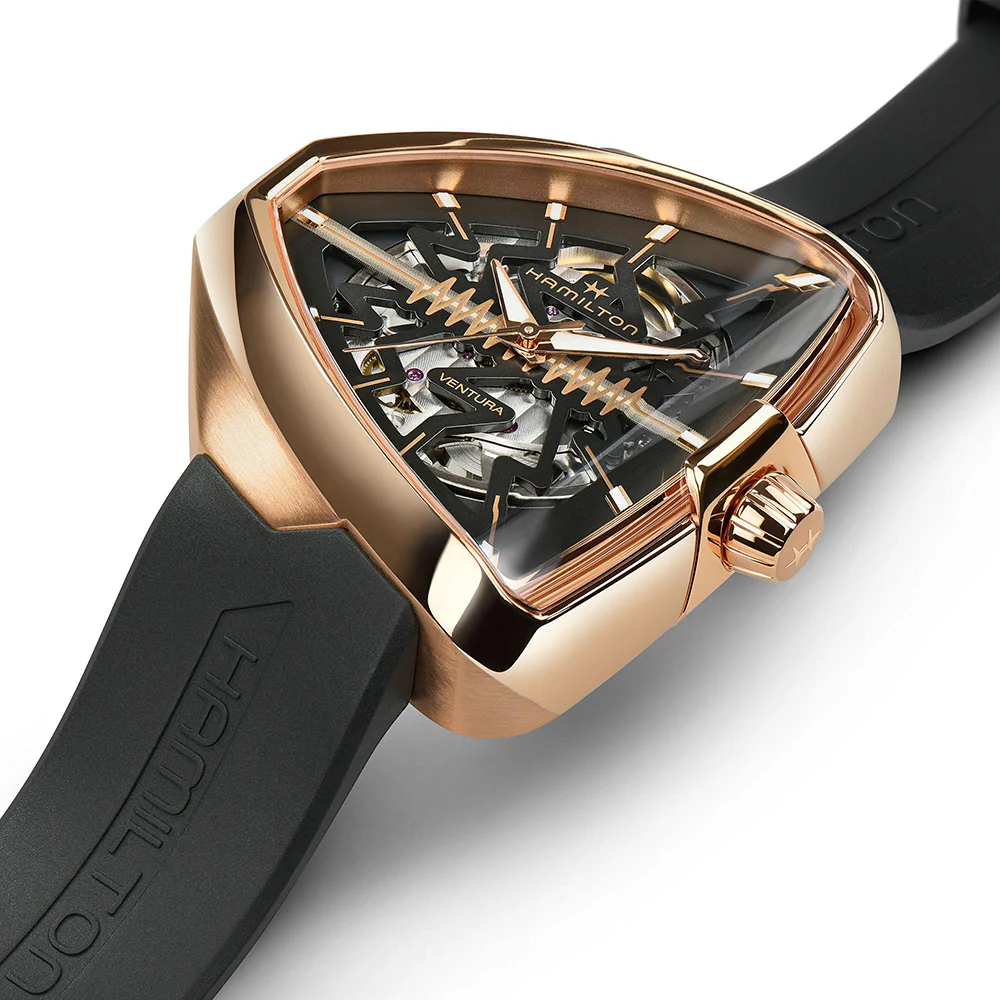 Hamilton Ventura Elvis80 Skeleton Auto Watch - Image 2