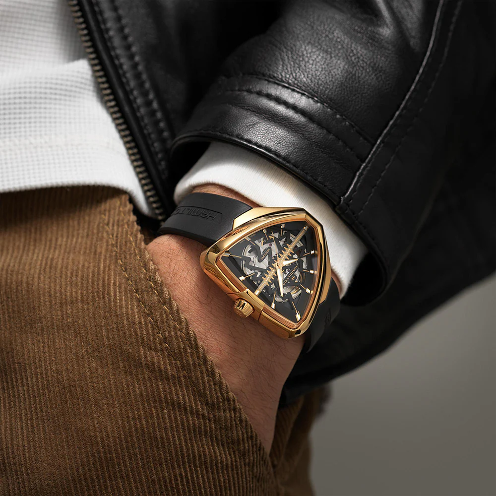 Hamilton Ventura Elvis80 Skeleton Auto Watch - Image 5
