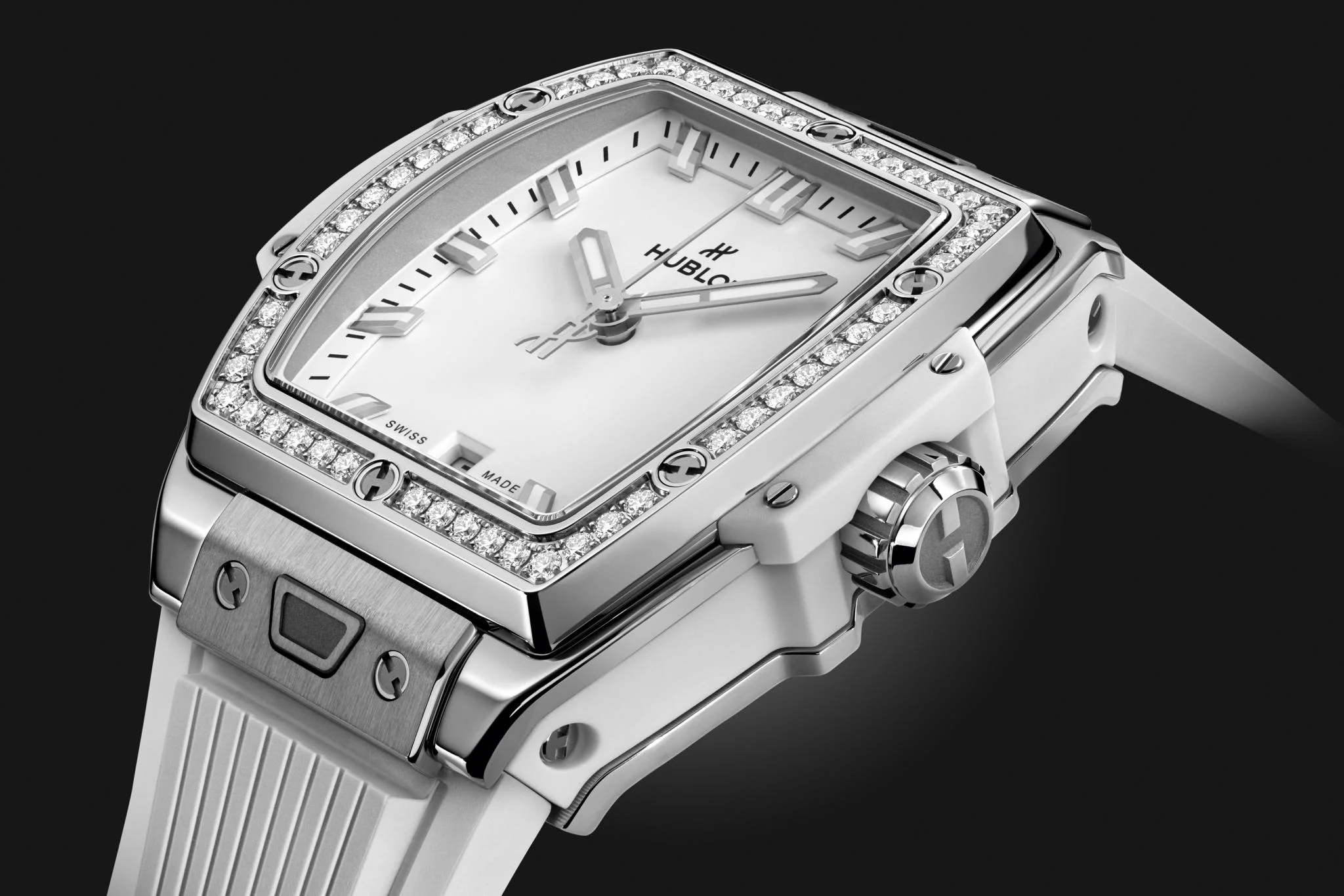 Hublot Big Bang One Click Diamond 39mm Titanium Watch - Image 3