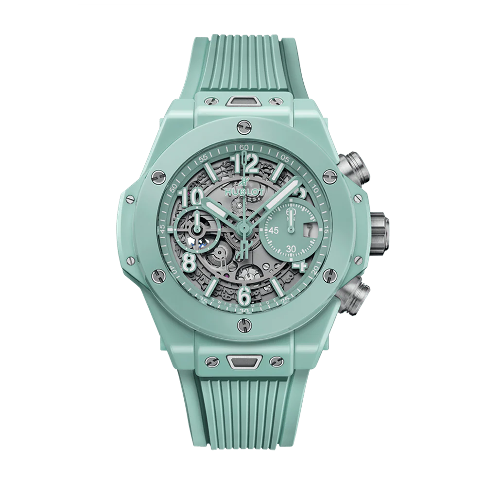 Hublot Big Bang Unico Mint Green 42mm Chronograph Watch