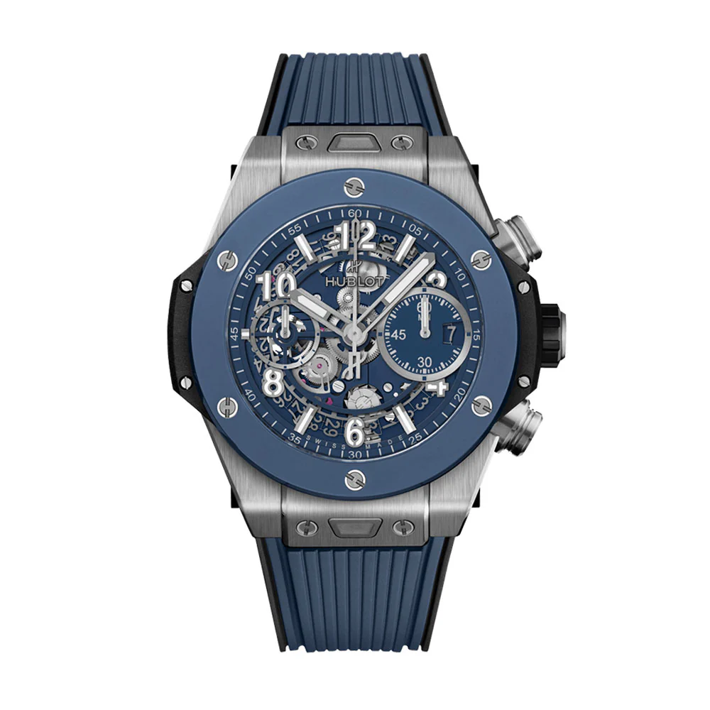 Hublot Big Bang Unico Titanium Blue Ceramic 42mm Watch