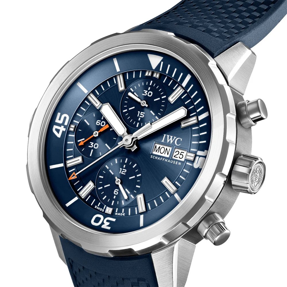 IWC Aquatimer Chronograph Blue Dial - Image 3