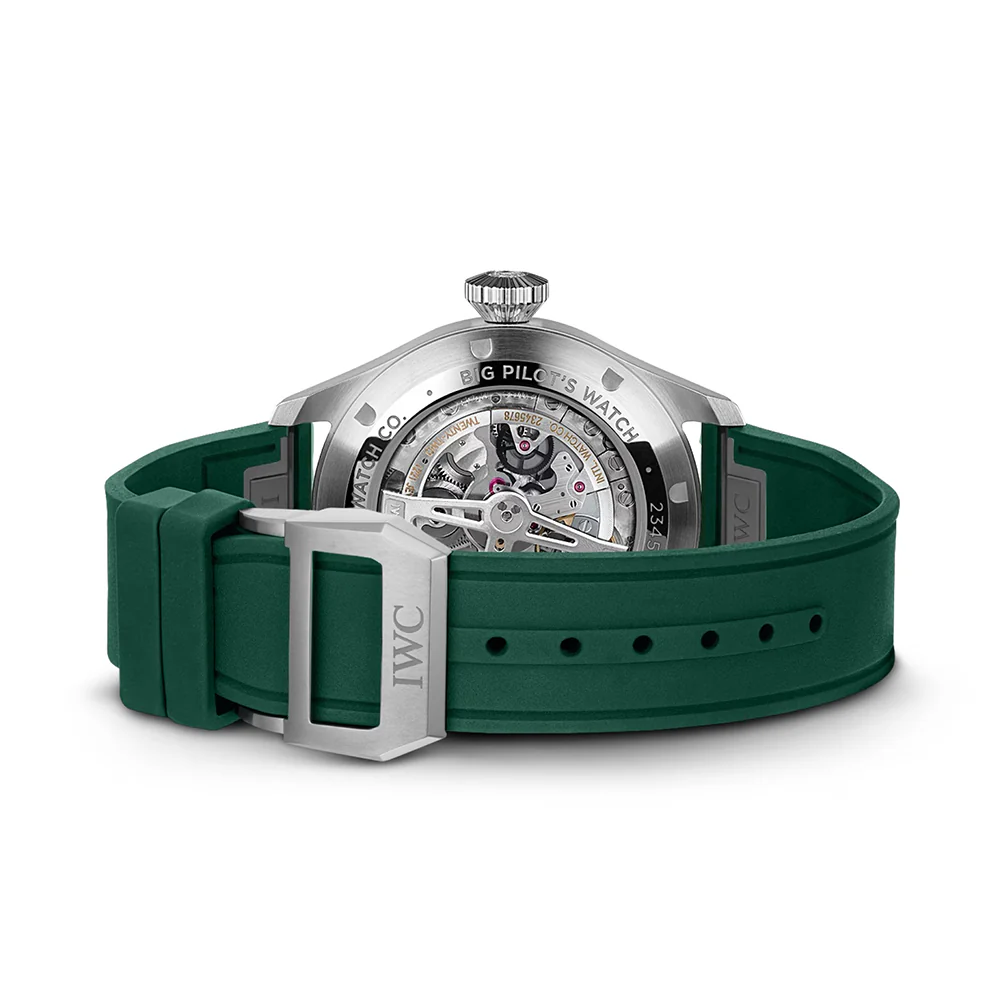 IWC Big Pilot's Watch 43 Green Stainless Steel - Image 4