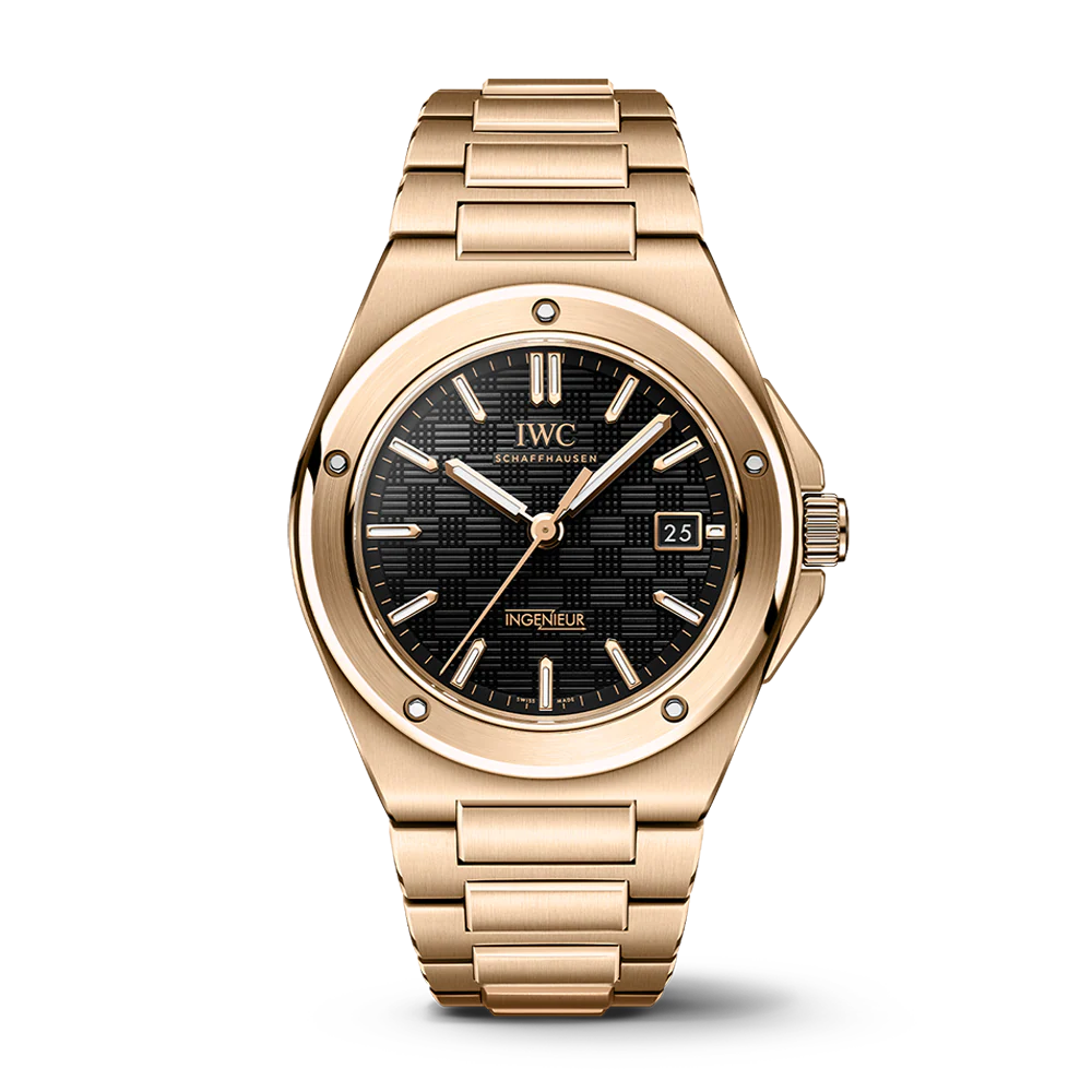 IWC Ingenieur Automatic 40 5N Gold Black Dial