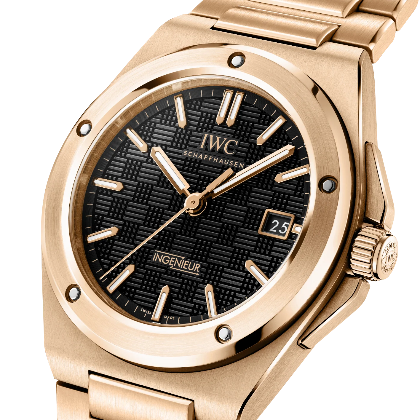 IWC Ingenieur Automatic 40 5N Gold Black Dial - Image 2