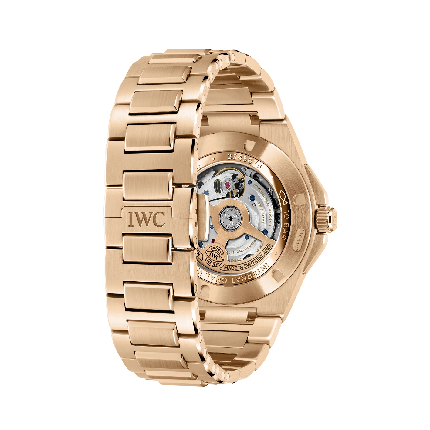 IWC Ingenieur Automatic 40 5N Gold Black Dial - Image 4