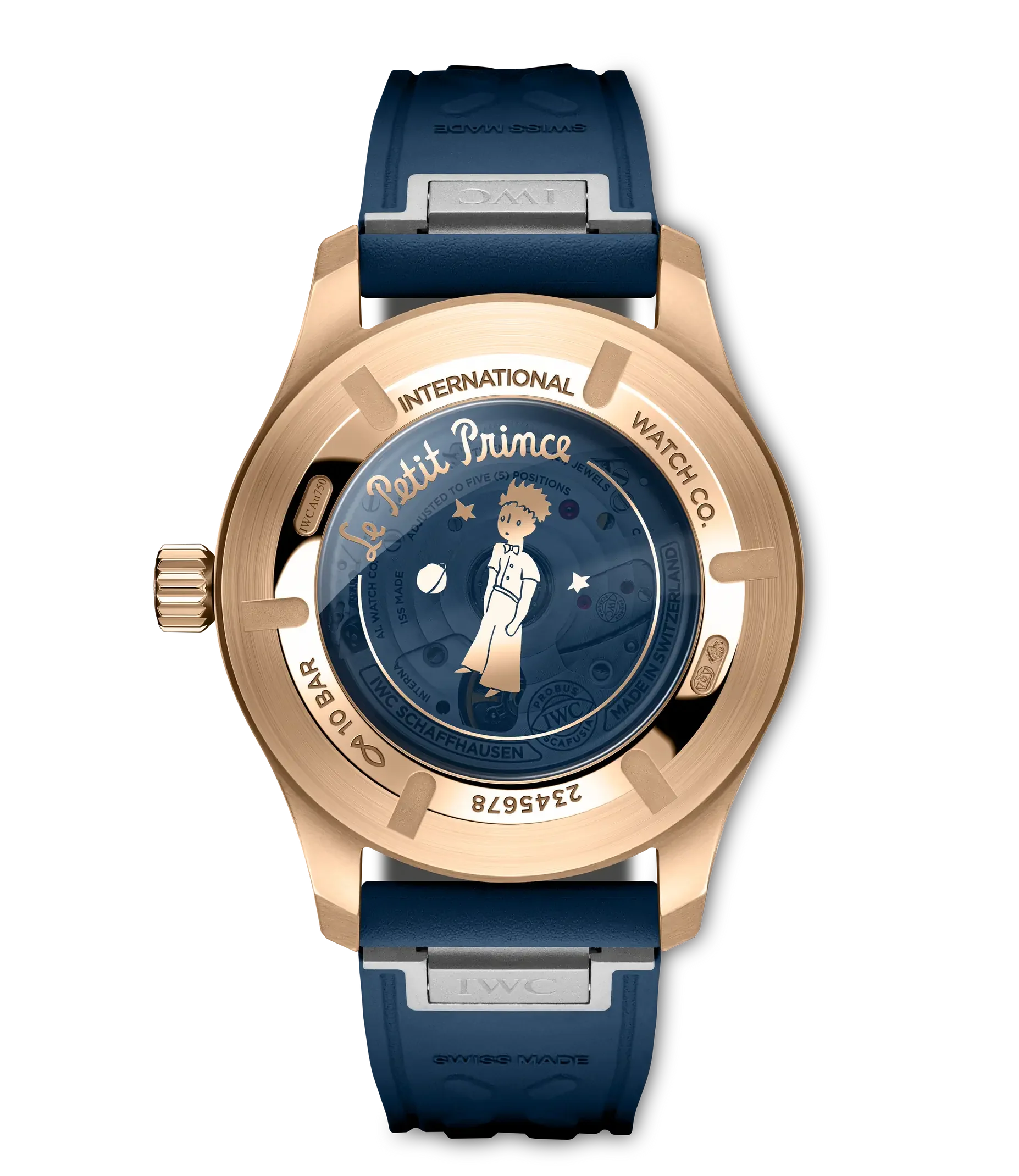 IWC Pilot's Watch Mark XX Le Petit Prince 18ct Gold 40mm Watch - Image 2