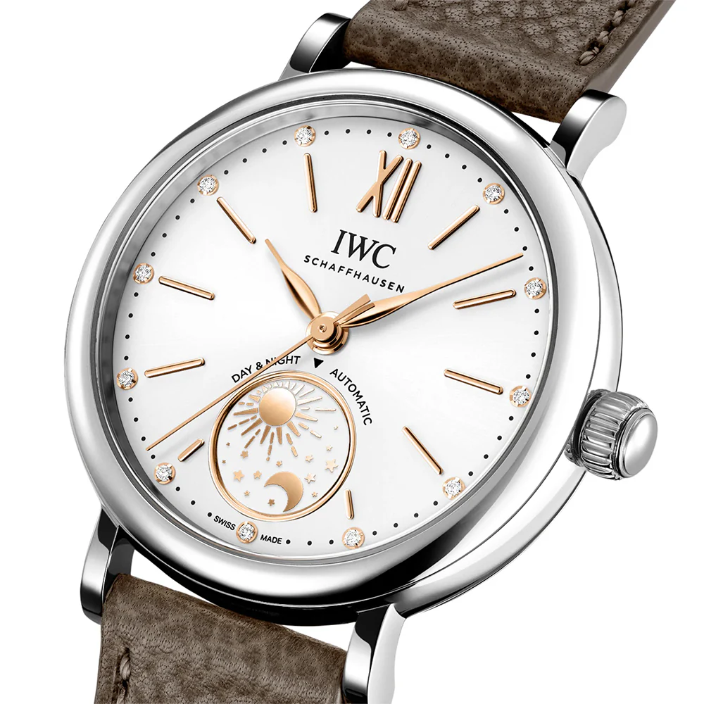 IWC Portofino Automatic Day & Night 34 White Dial Stainless Steel - Image 3