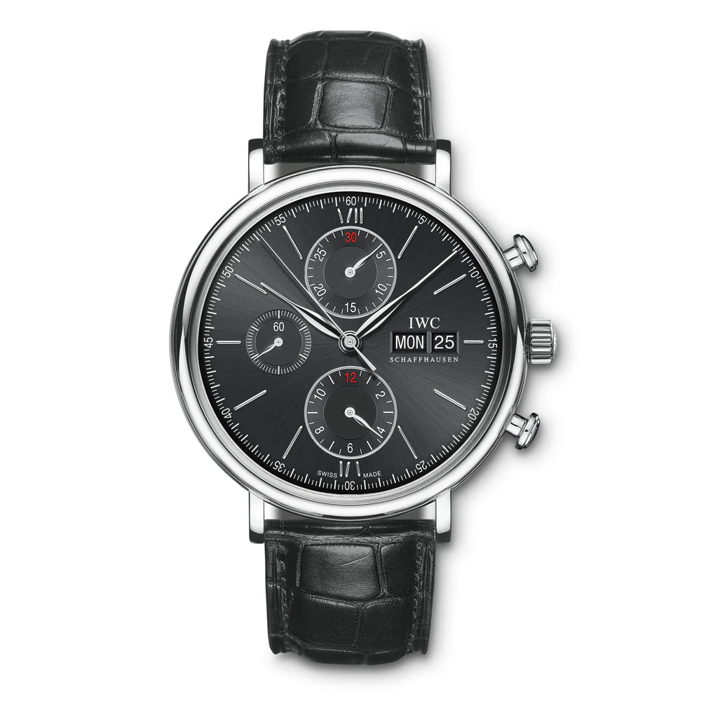 IWC Portofino Chronograph Black Dial