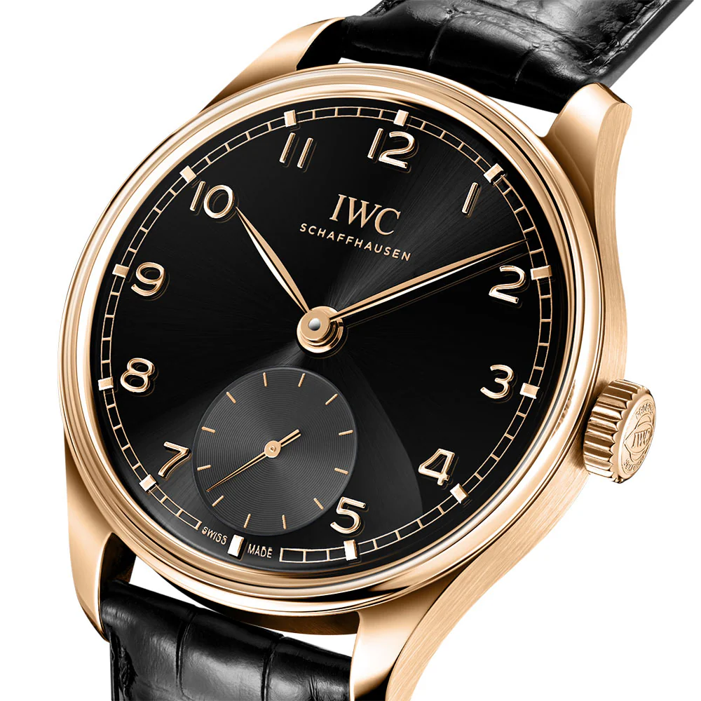 IWC Portugieser Automatic 40 Rose Gold Black Dial - Image 2