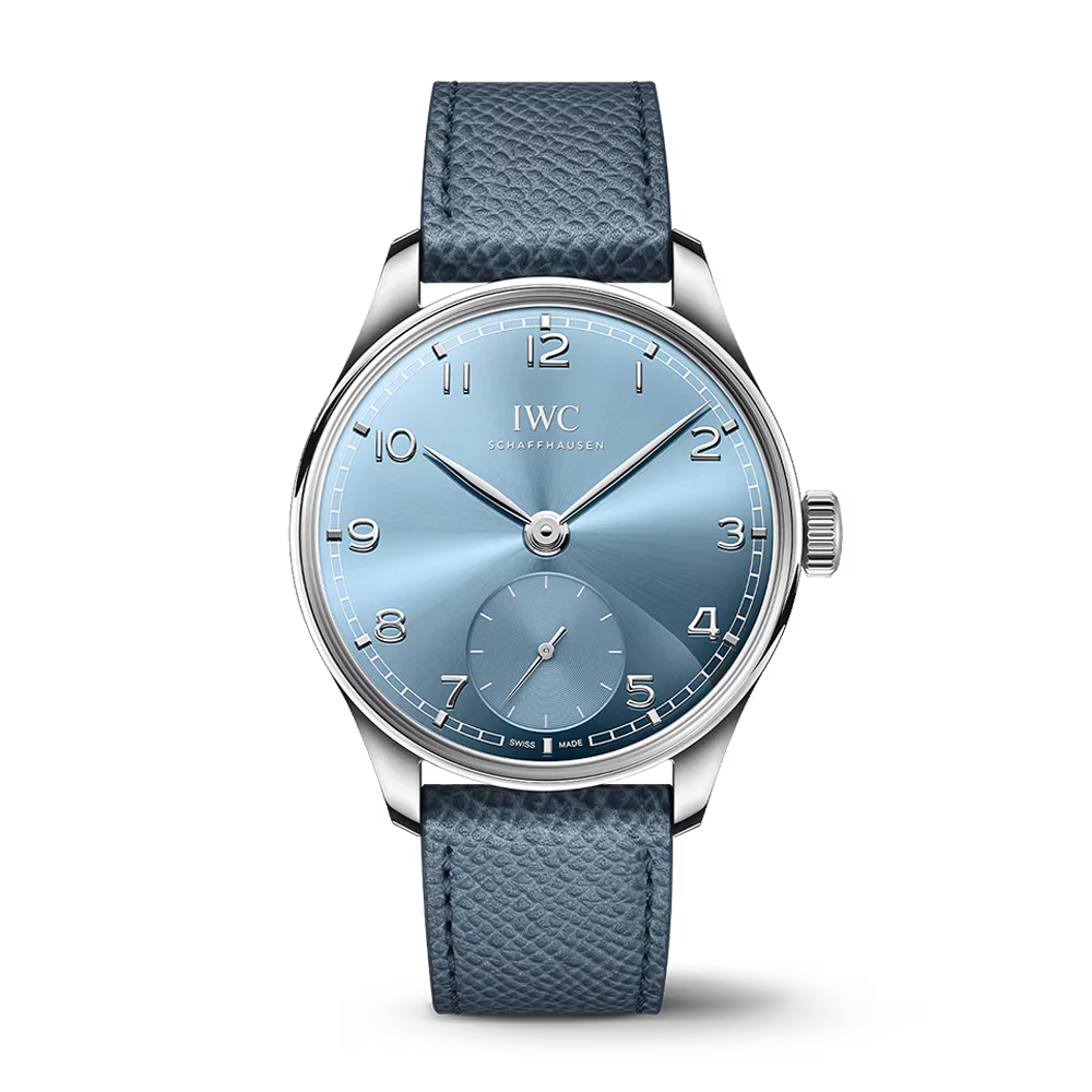 IWC Portugieser Automatic 40 White Gold Blue Dial