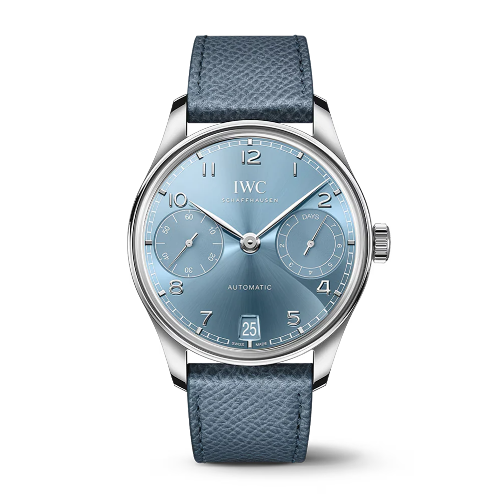 IWC Portugieser Automatic 42 White Gold Blue Dial