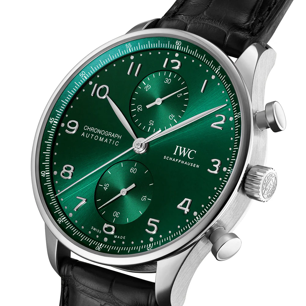 IWC Portugieser Chronograph Green Dial - Image 4